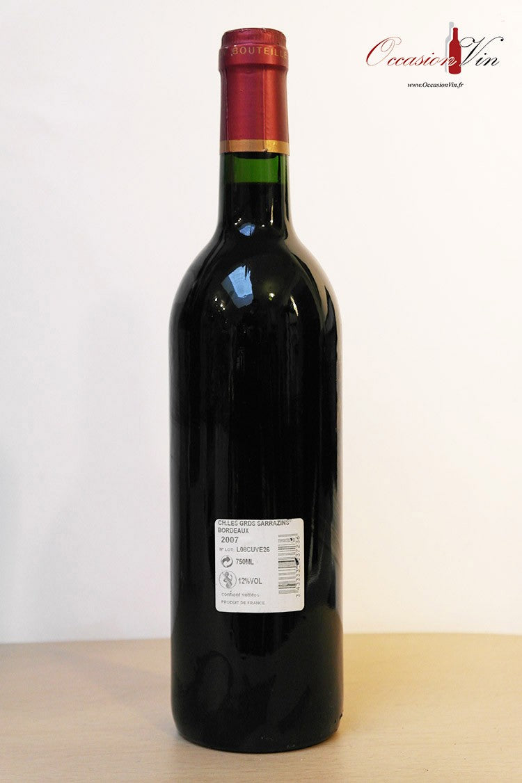 Château les Grands Sarrazins Vin 2007