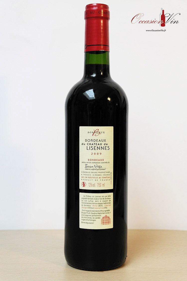 Château de Lisennes Vin 2009