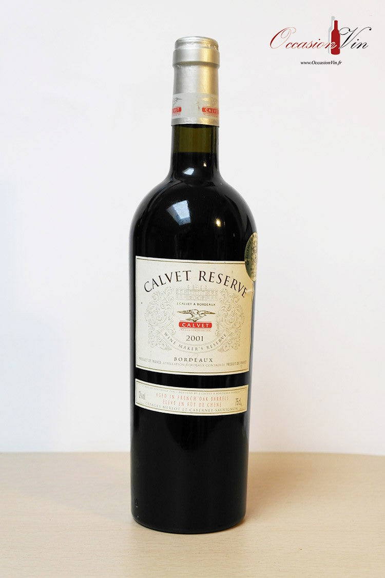 Calvet réserve Vin 2001
