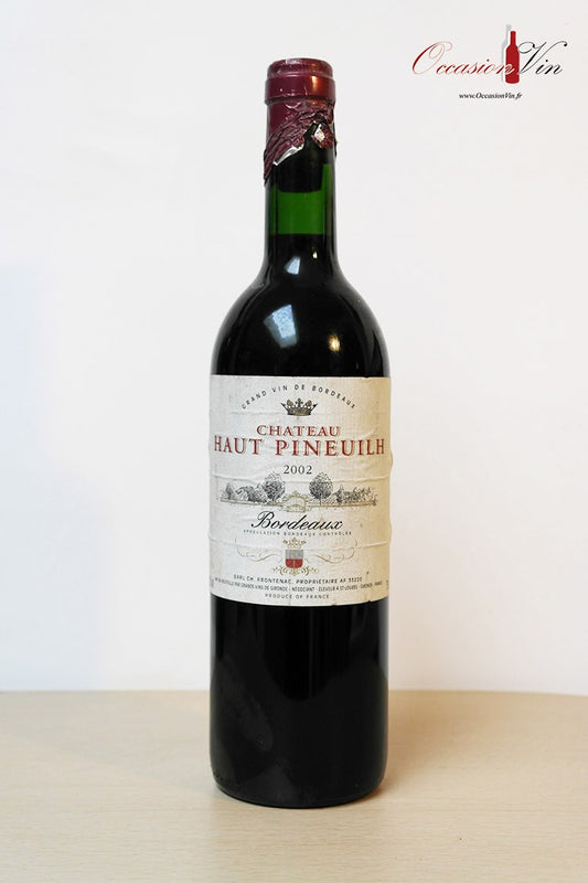 Château Haut Pineuilh Vin 2002