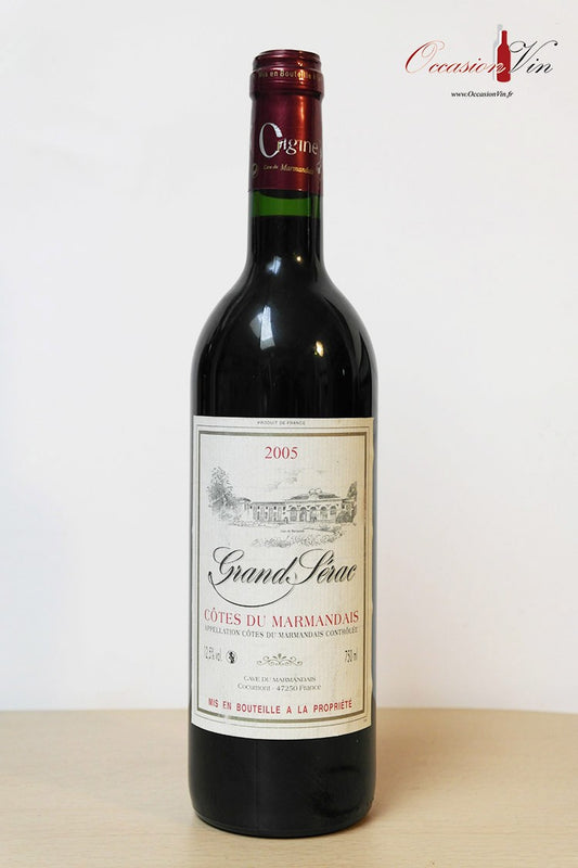 Grand Sérac Vin 2005