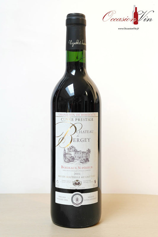 Château le Bergey Vin 2004