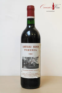 Château Nenin Pomerol bis Vin 1991
