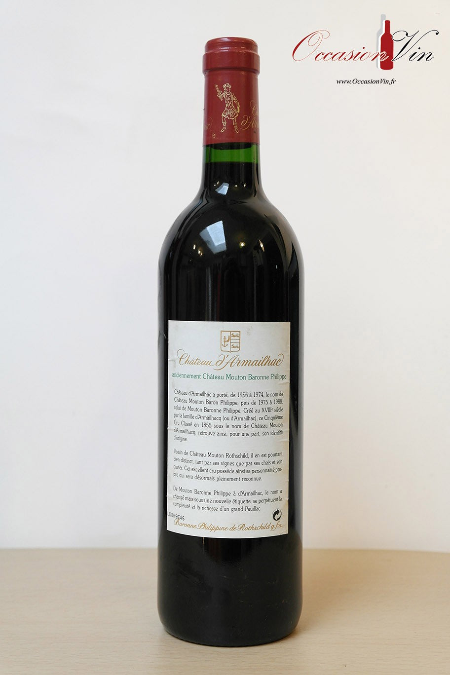 Château d'Armaillhac Vin 2001