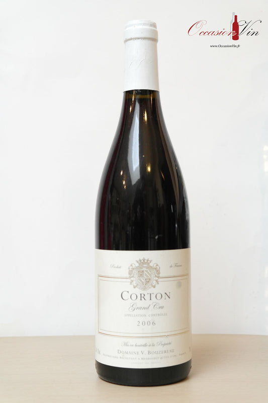 Corton Grand Cru Domaine Bouzereau Vin 2006