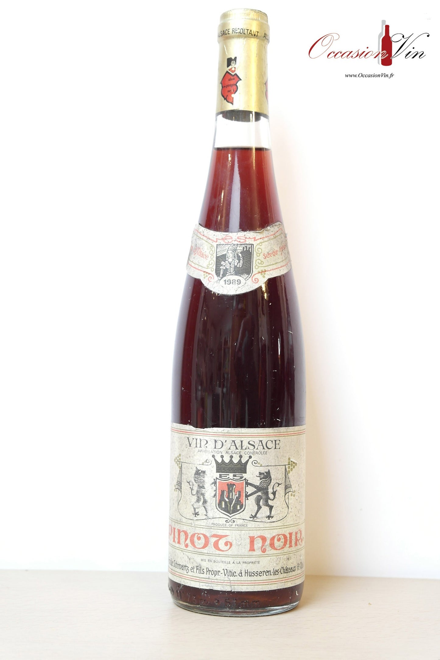 Pinot Noir Emile Schwartz et Fils Vin 1989