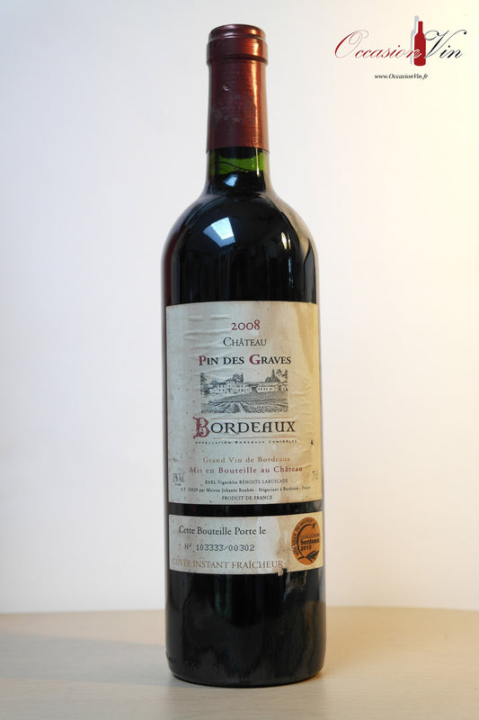 Château Pin des Graves Vin 2008
