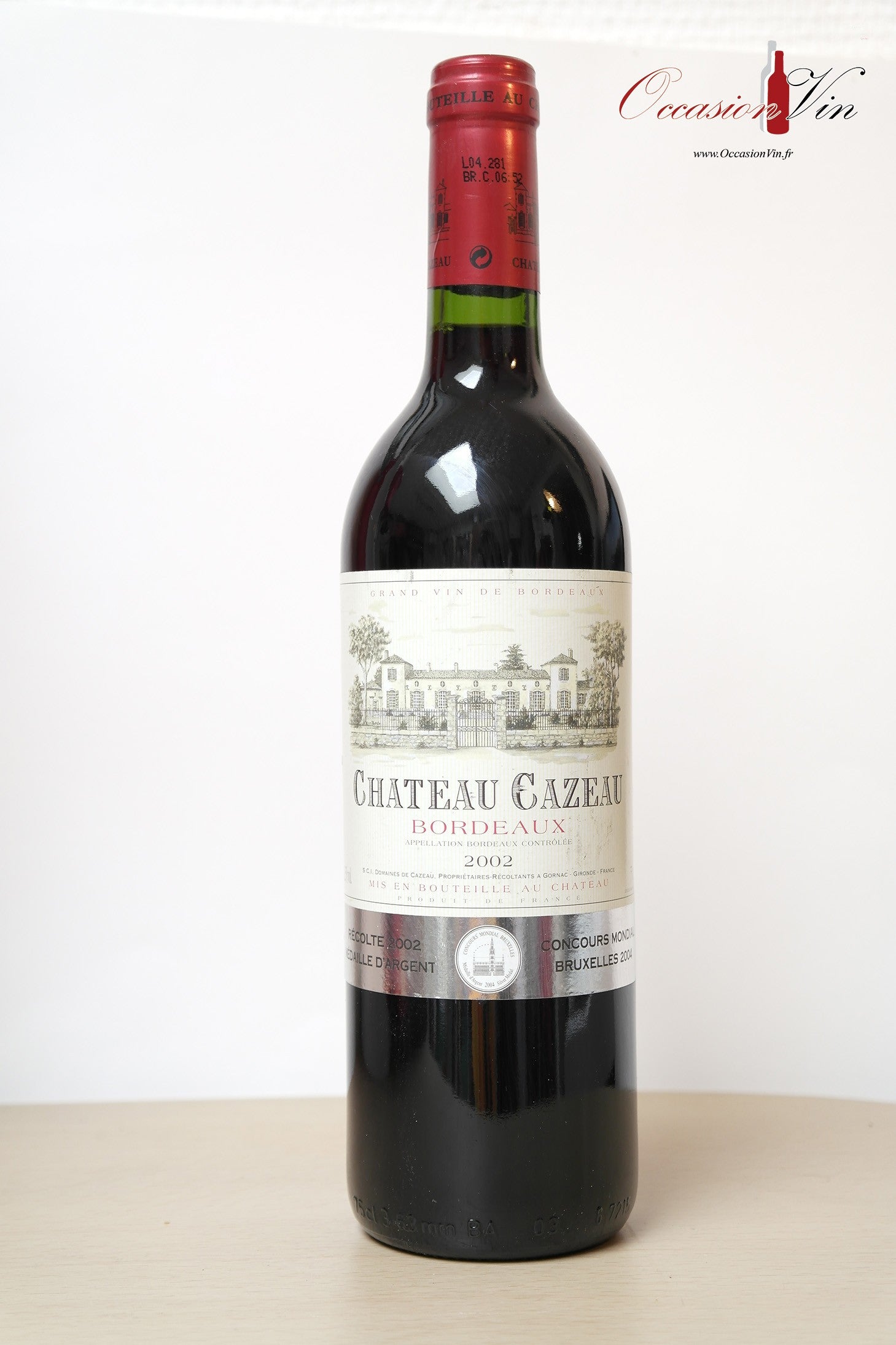 Château Cazeau Vin 2002