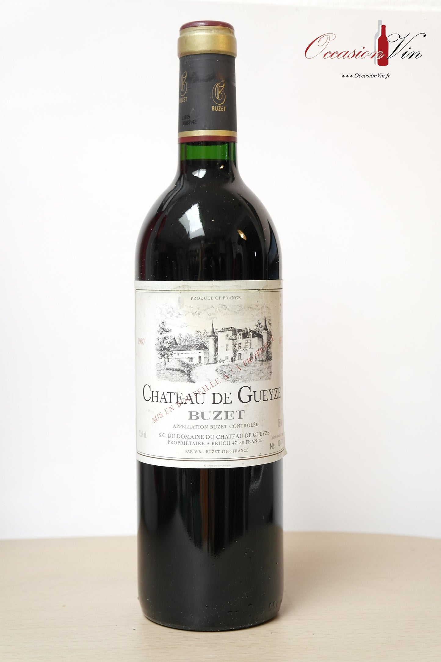 Château de Gueyze Vin 1987