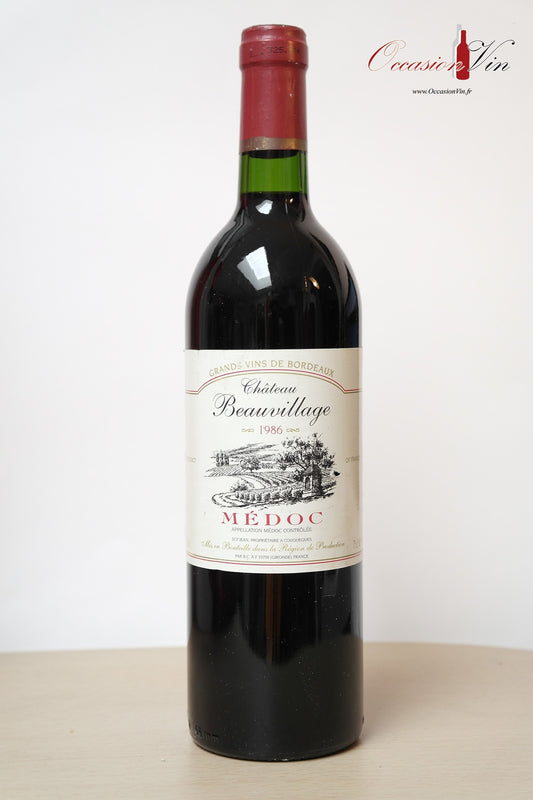 Château Beauvillage Vin 1986