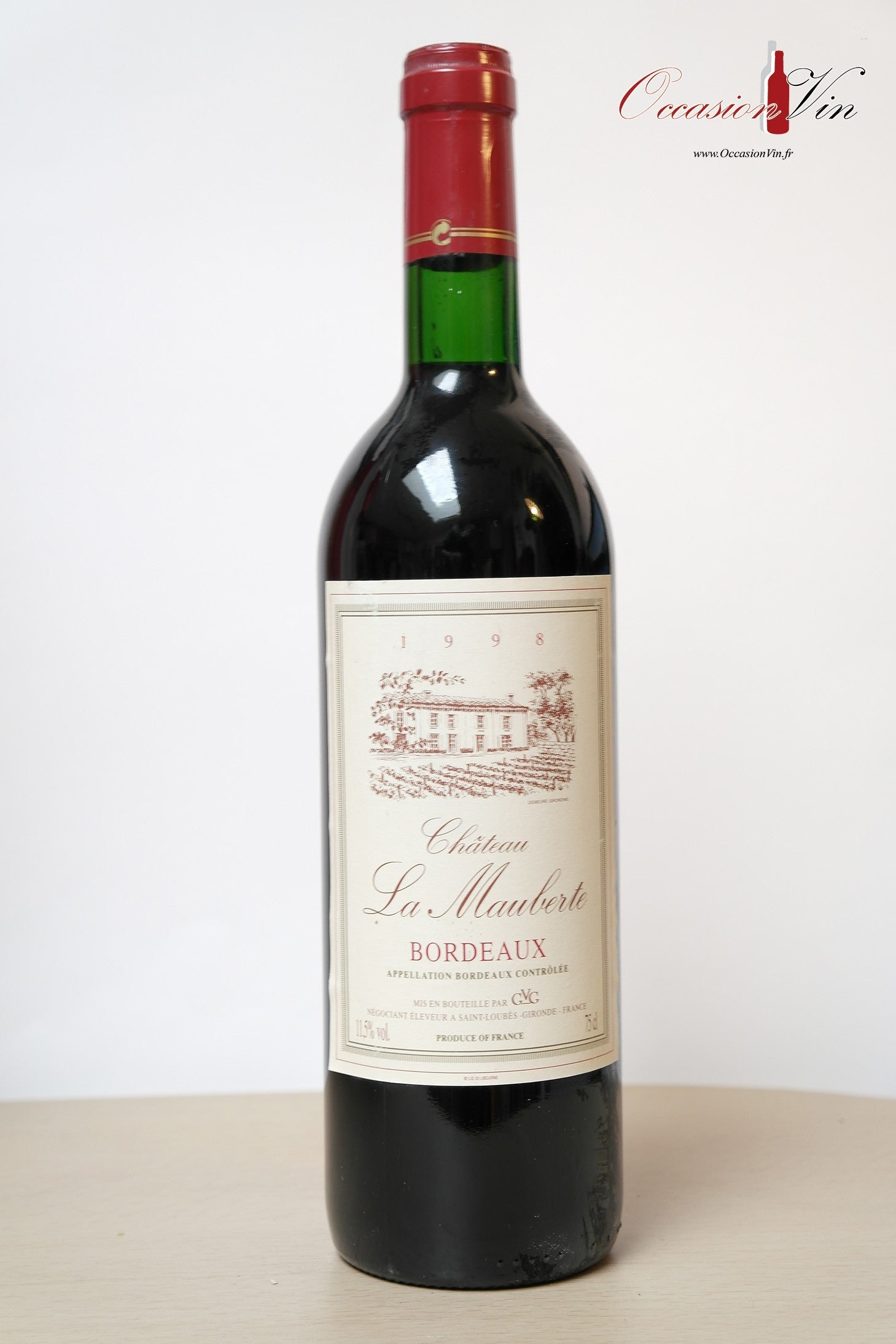 Château La Mauberte Vin 1998