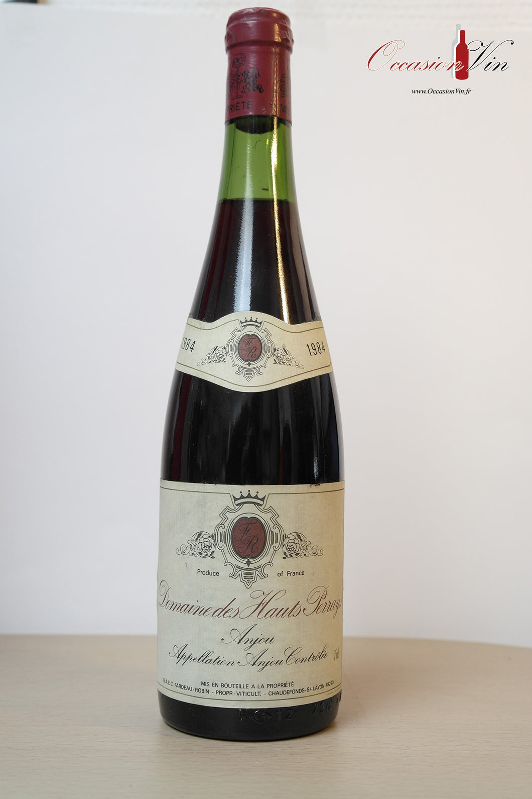 Domaine des Hauts Perrays Vin 1984