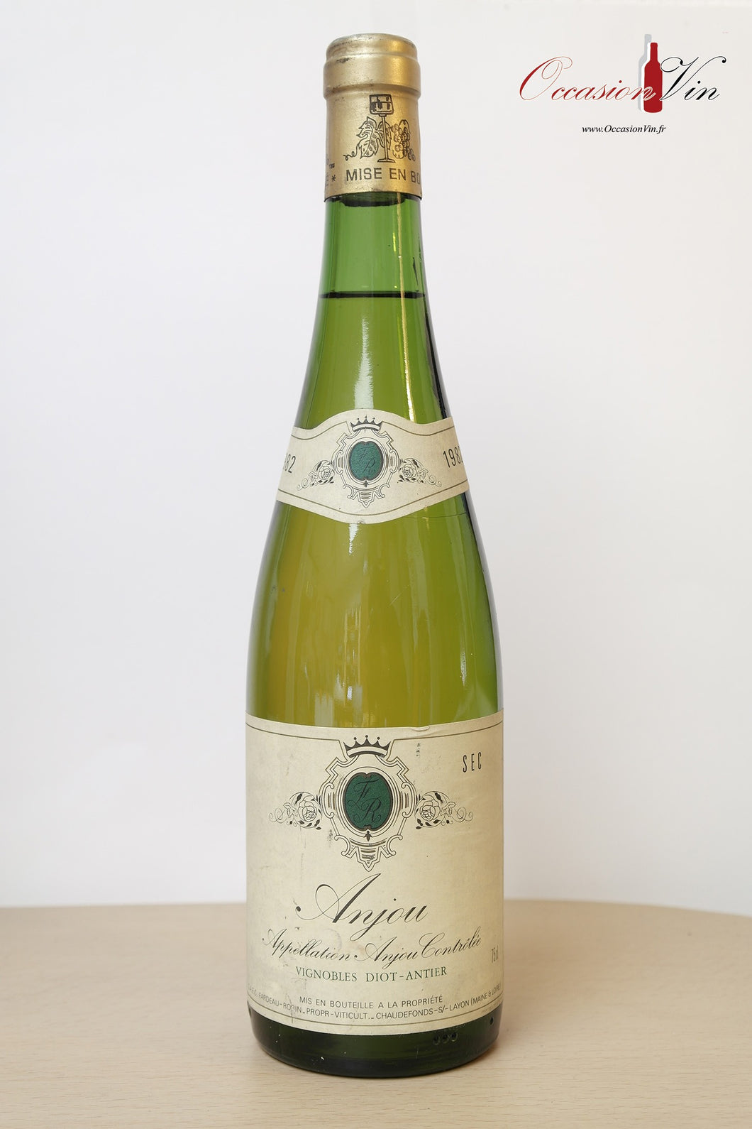 Anjou Domaine Diot Antier Vin 1982