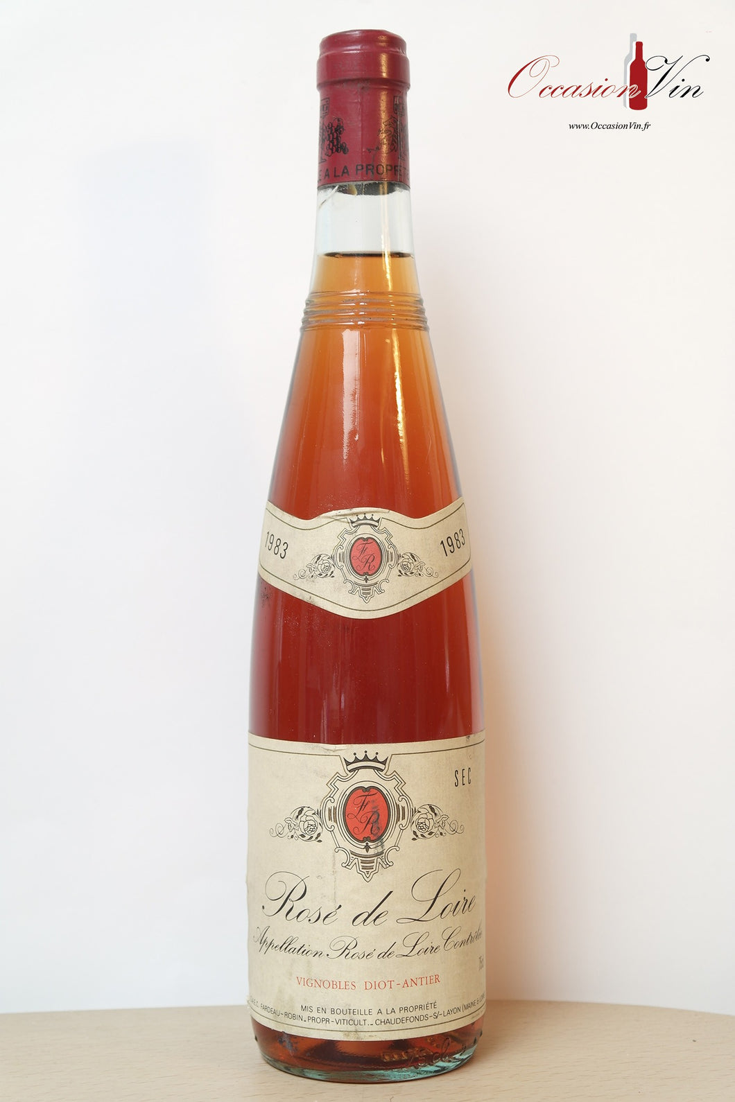 Rosé de Loire Sec - Domaine Diot Antier Vin 1983