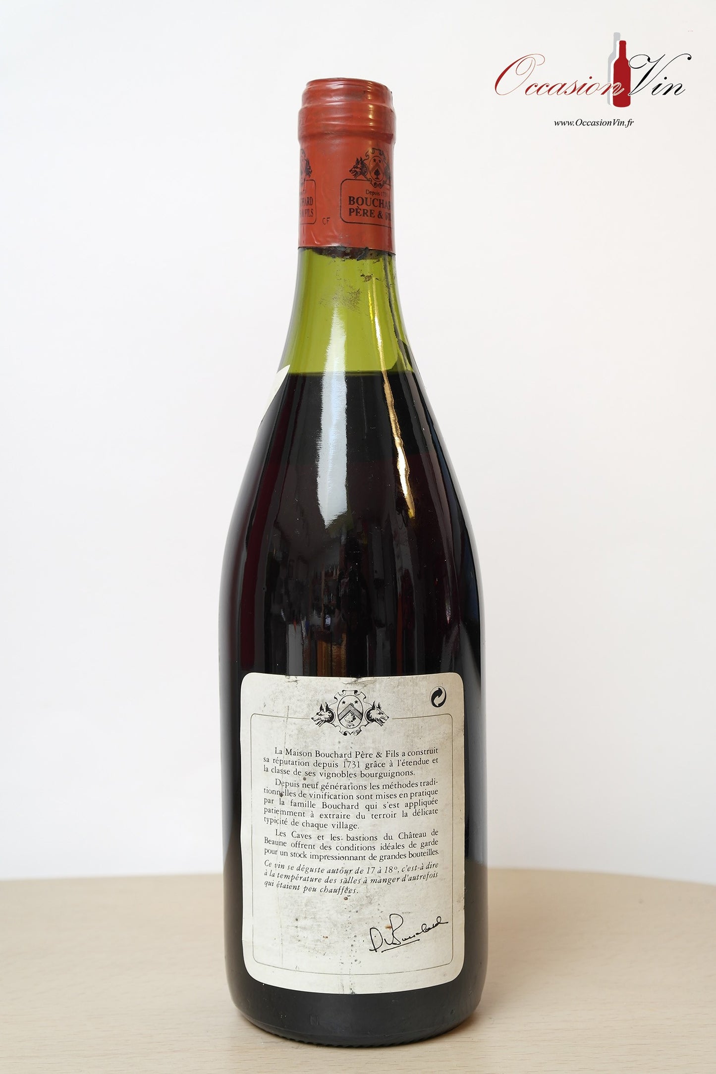 Bourgogne Passe-Tout-Grains Bouchard CA Vin 1993