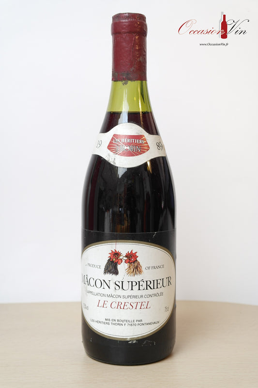 Le Crestel - Héritiers Thorin Vin 1989