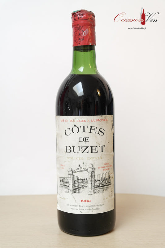 Côtes de Buzet - Les Vignerons Réunis CA Vin 1982