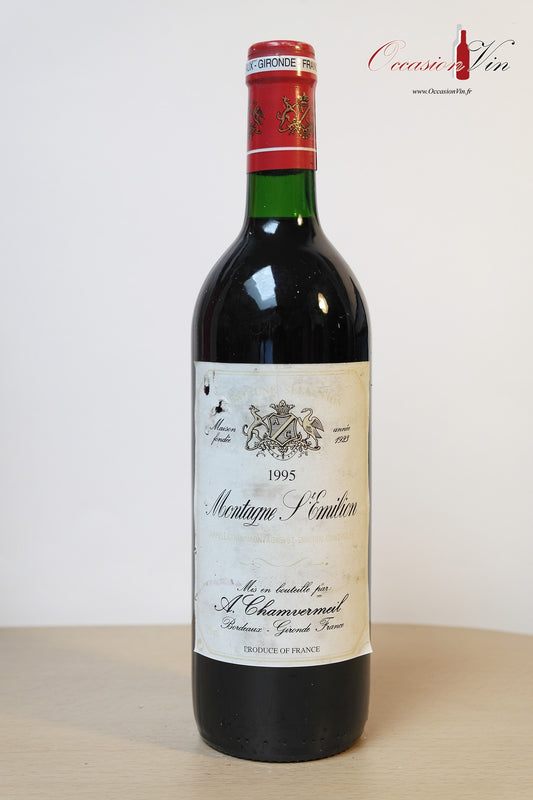 Montagne St-Emilion Chamvermeil Vin 1995