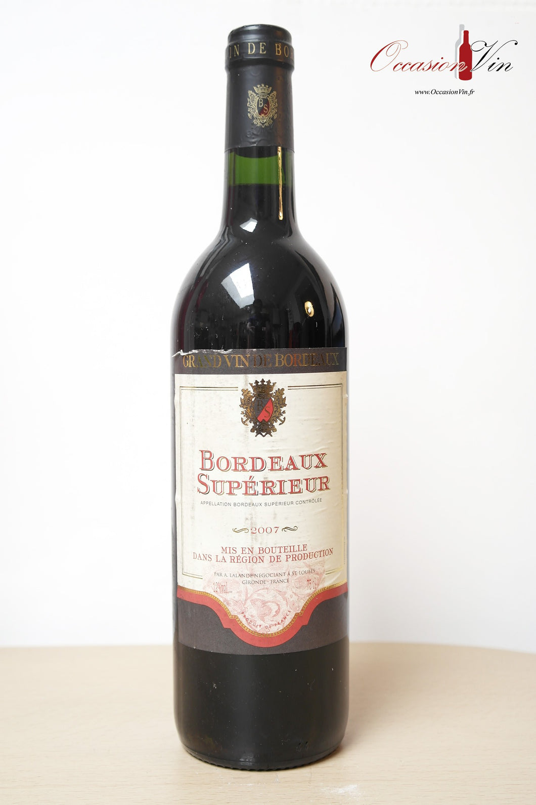 Lalande Bordeaux Supérieur Vin 2007