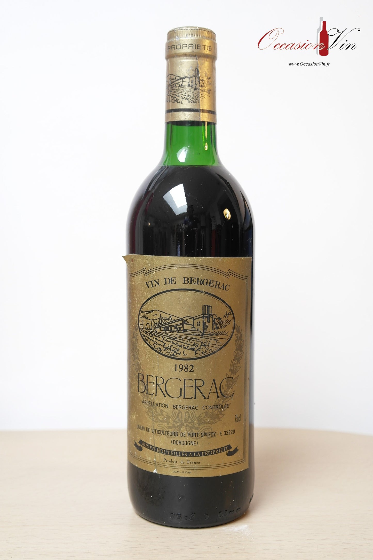 Bergerac Union des Producteurs Vin 1982