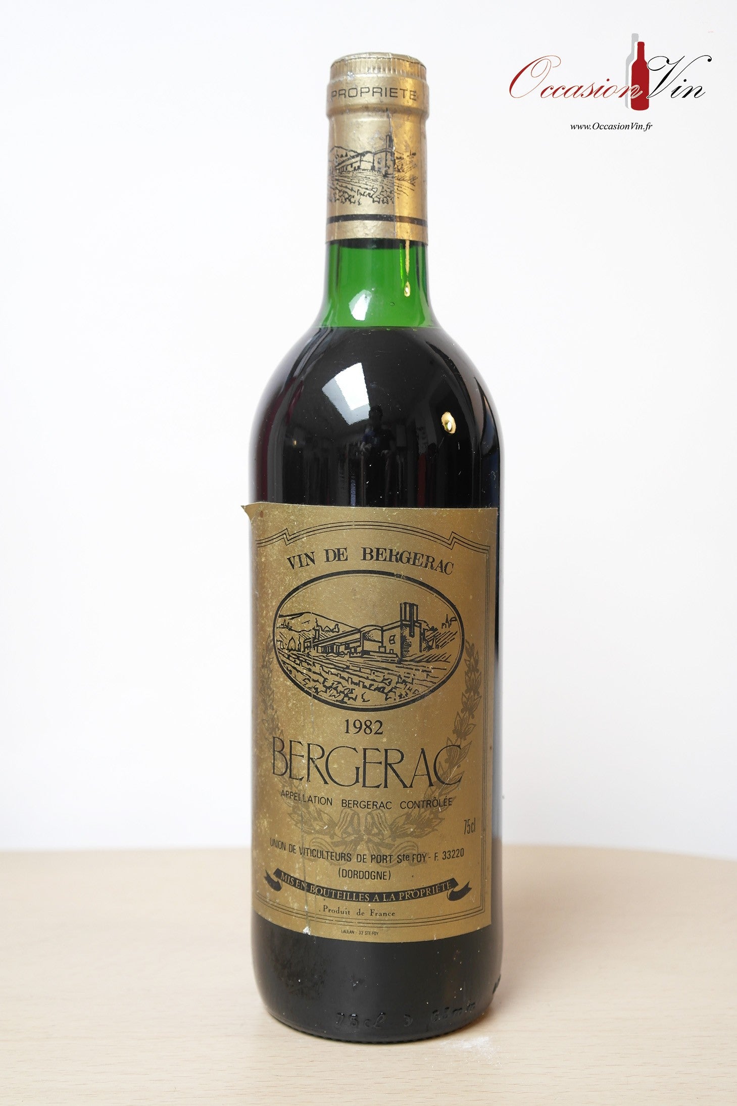 Bergerac Union des Producteurs Vin 1982