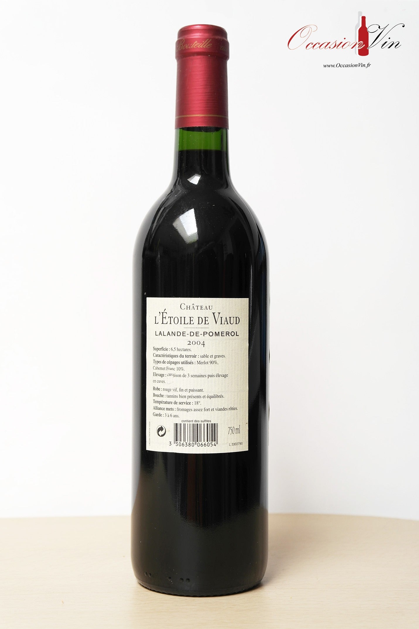 Château L'Etoile de Viaud Vin 2004