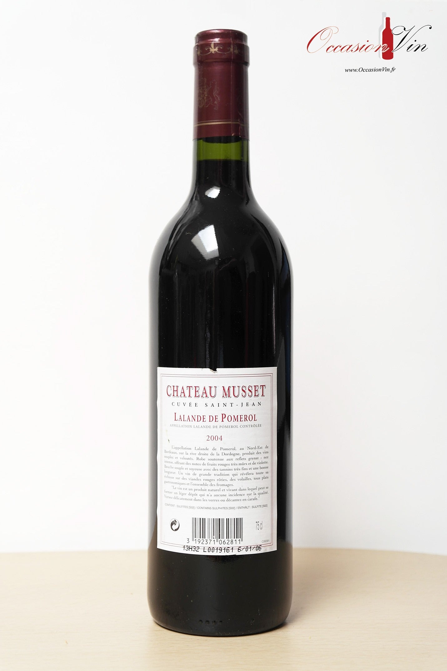 Château Musset Vin 2004