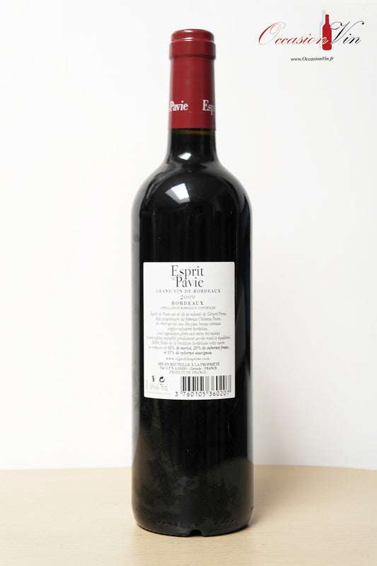 Esprit de Pavie Vin 2009