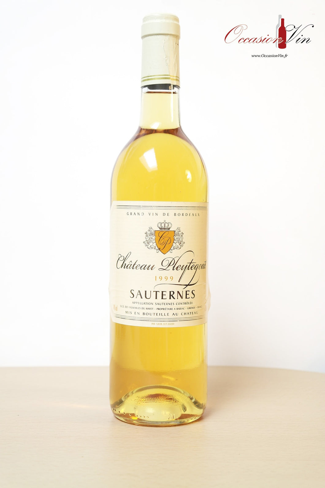 Château Pleytegeat Sauternes Vin 1999