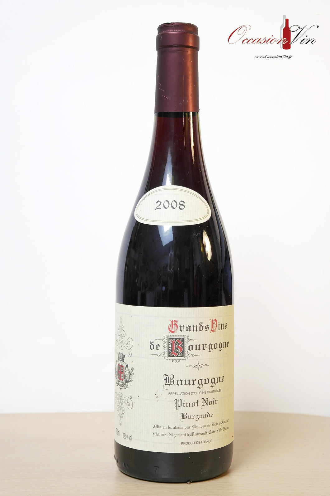 Bourgogne Philippe de Bois d'Arnault Vin 2008