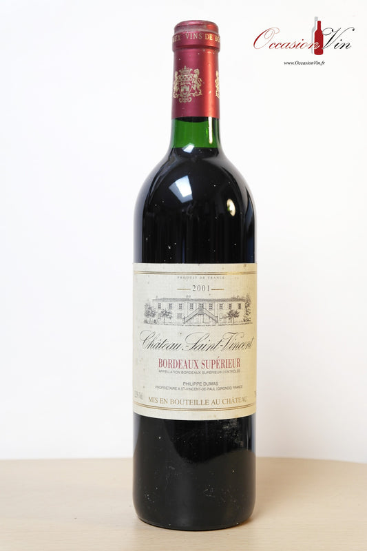 Château Saint-Vincent Vin 2001