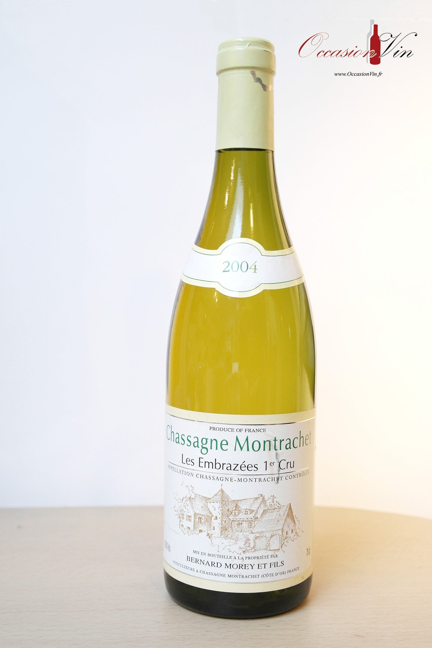 Chassagne Montrachet Les Embrazées 1er Cru Morey et Fils Vin 2004