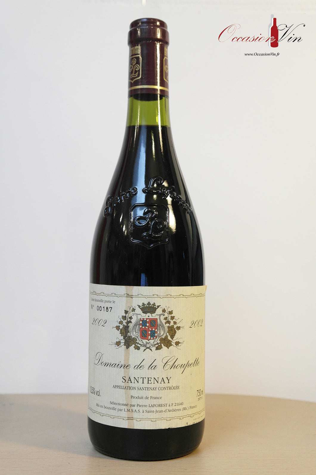 Domaine de la Choupette Santenay Vin 2002