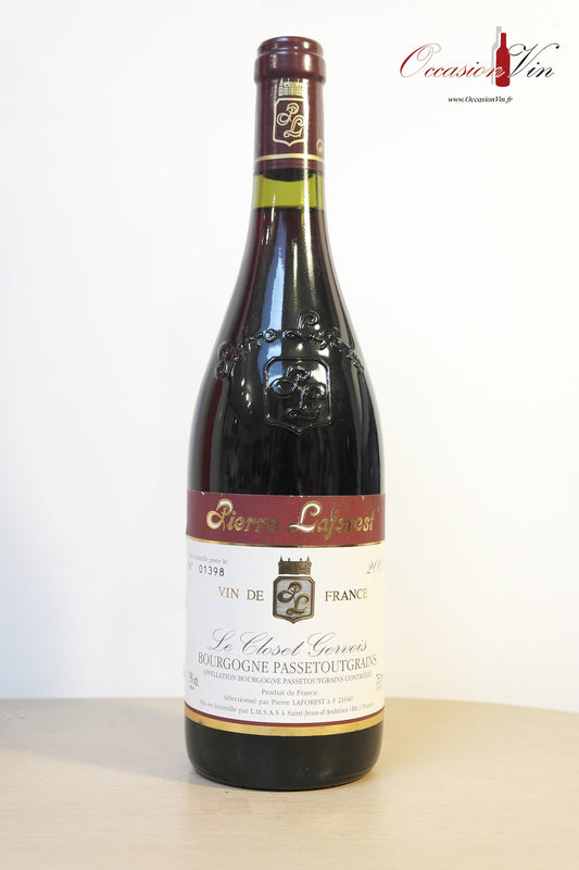 Le Closet Gervois Vin 2003