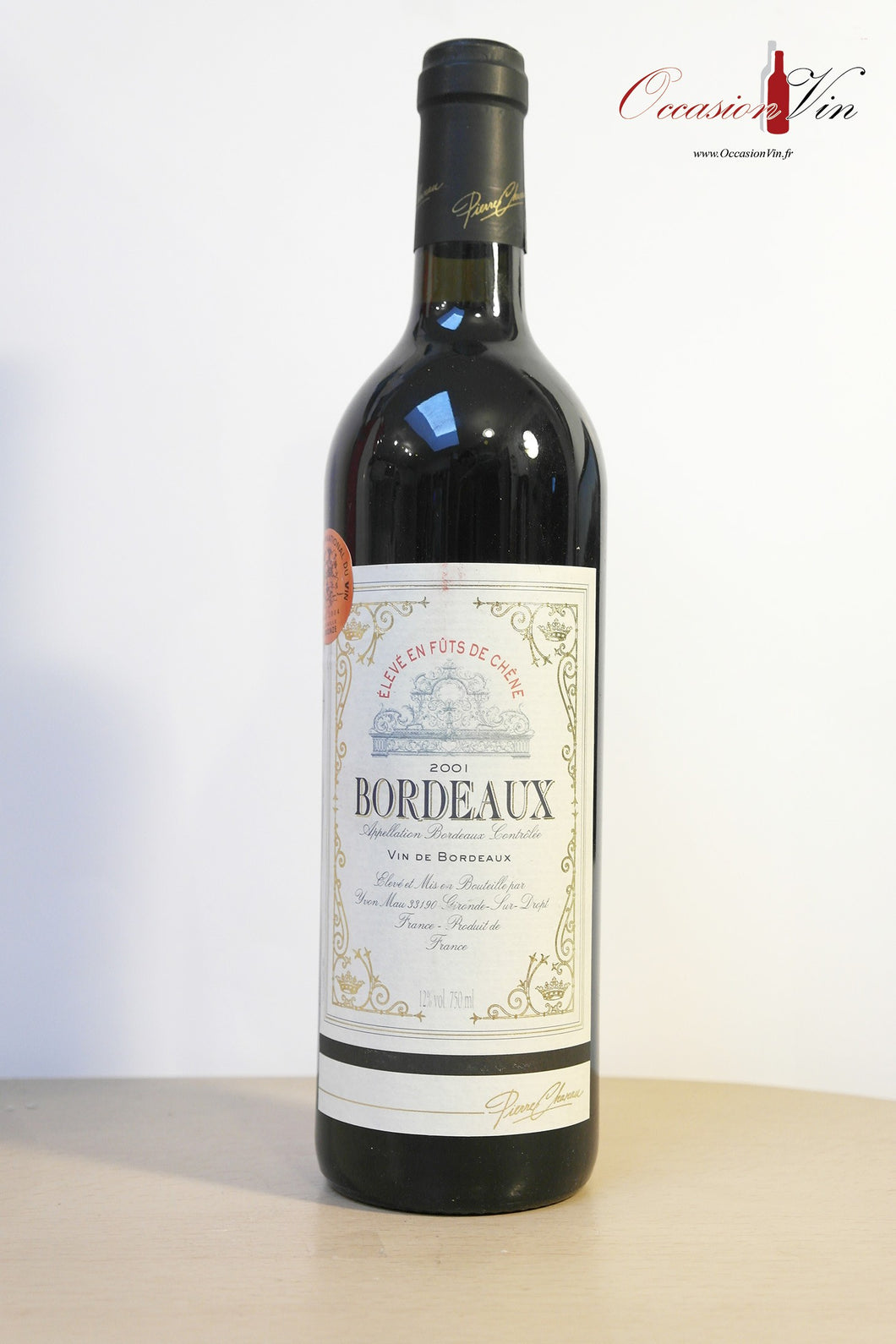 Bordeaux Yvon Mau Vin 2001