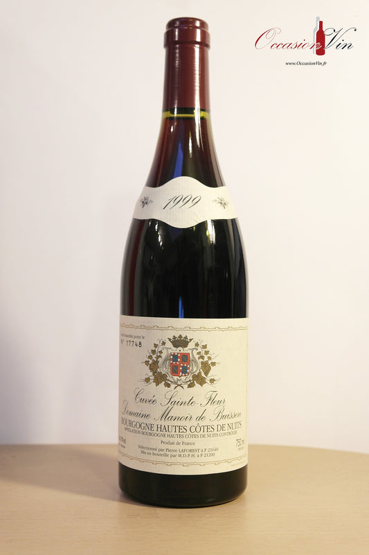 Cuvée Sainte-Fleur Manoir de Buisson Vin 1999