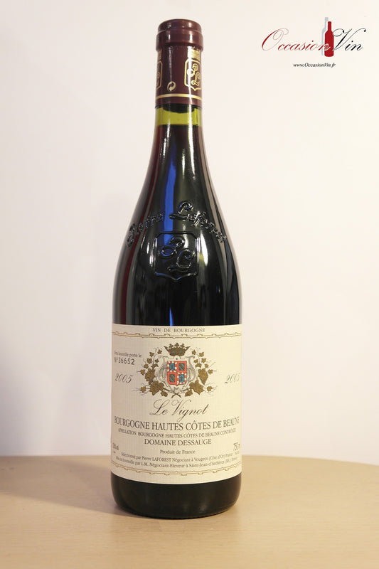 Le Vignot Domaine Dessauge Vin 2005