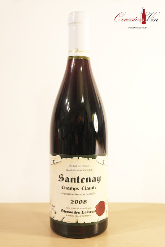 Santenay Champs Claude Loiseau Vin 2008