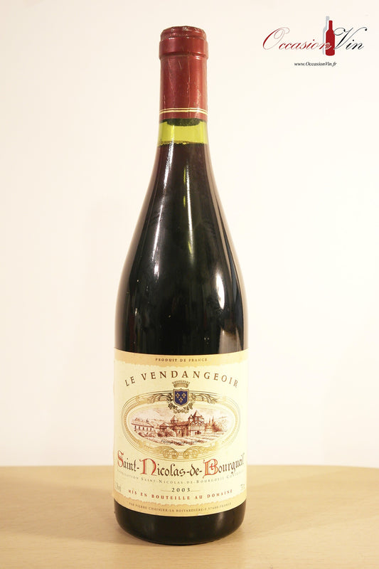 Le Vendangeoir Vin 2003