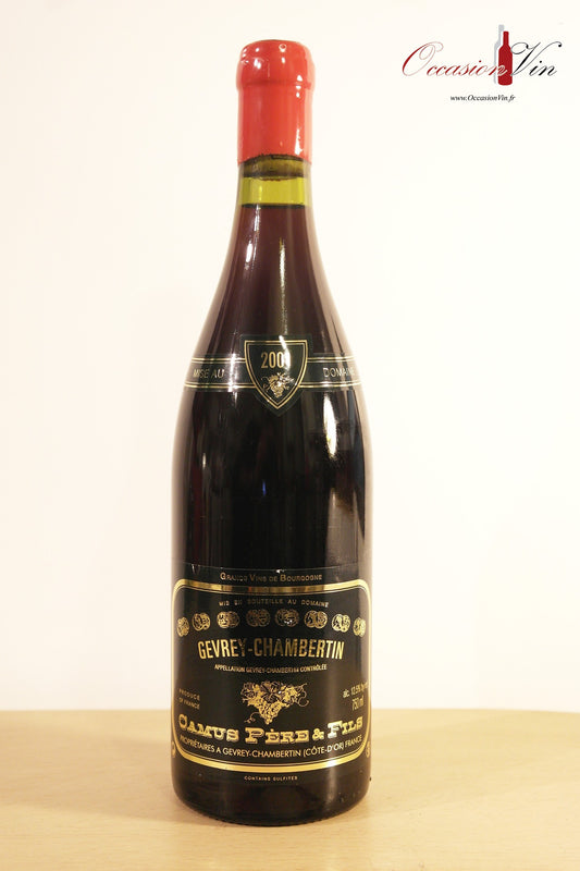 Gevrey-Chambertin Camus Père et Fils Vin 2001