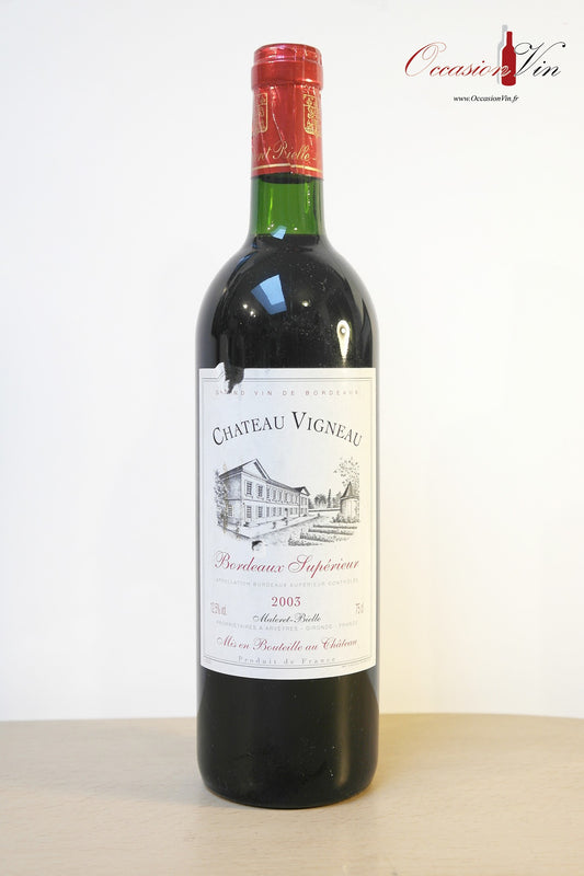 Château Vigneau EA Vin 2003