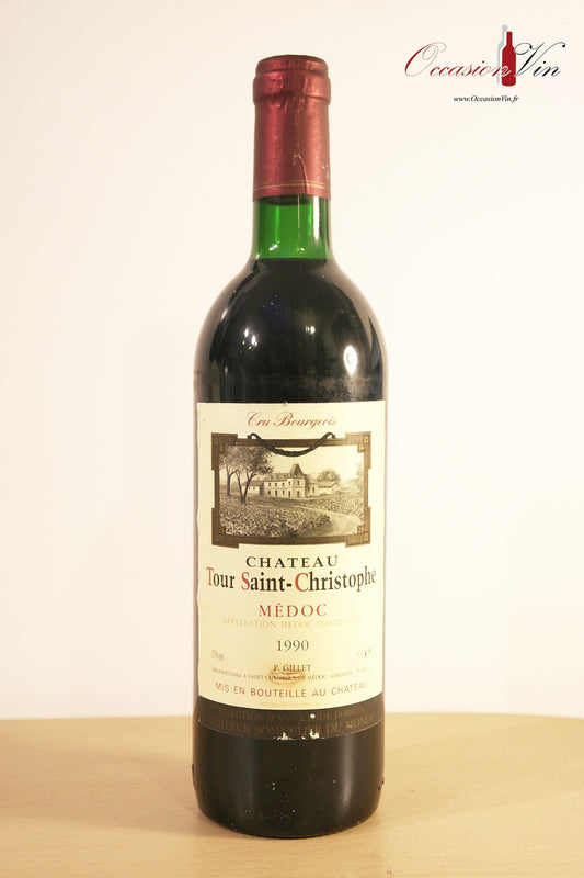 Château Tour Saint-Christophe Vin 1990
