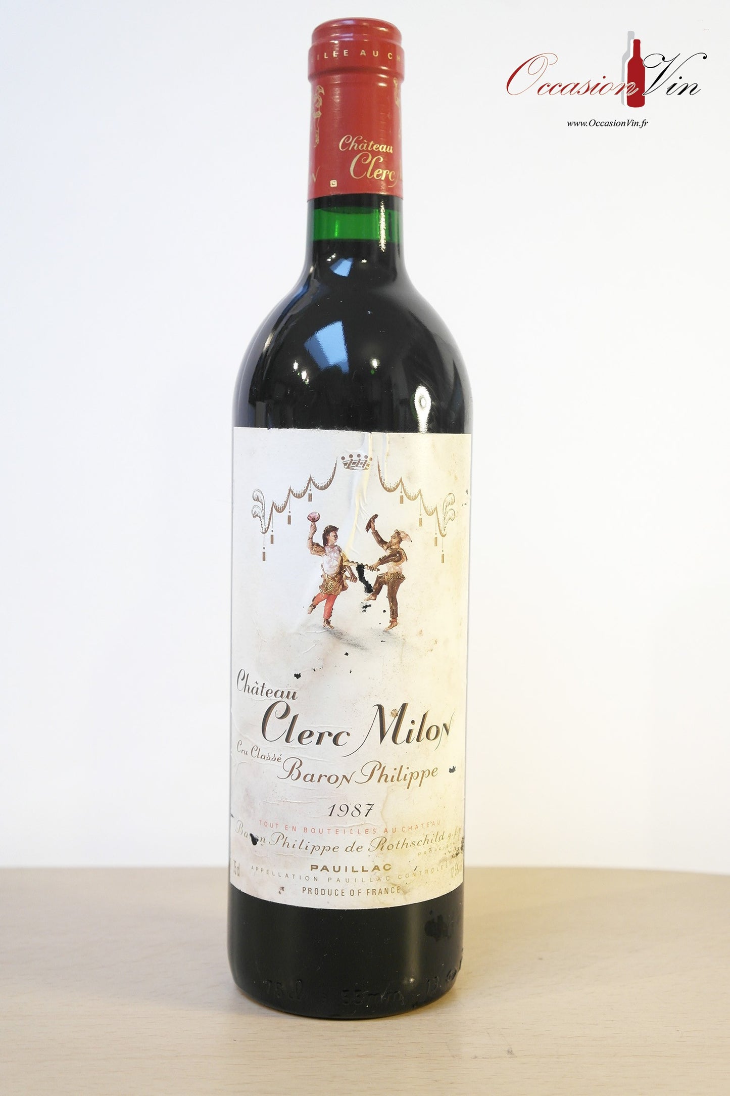 Château Clerc Milon Vin 1987