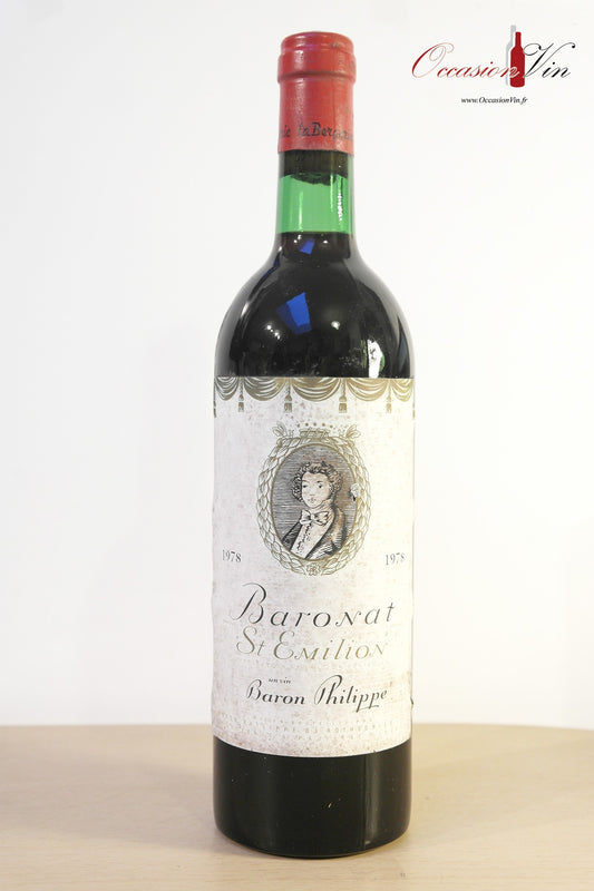 Saint Emilion Baronat Vin 1978
