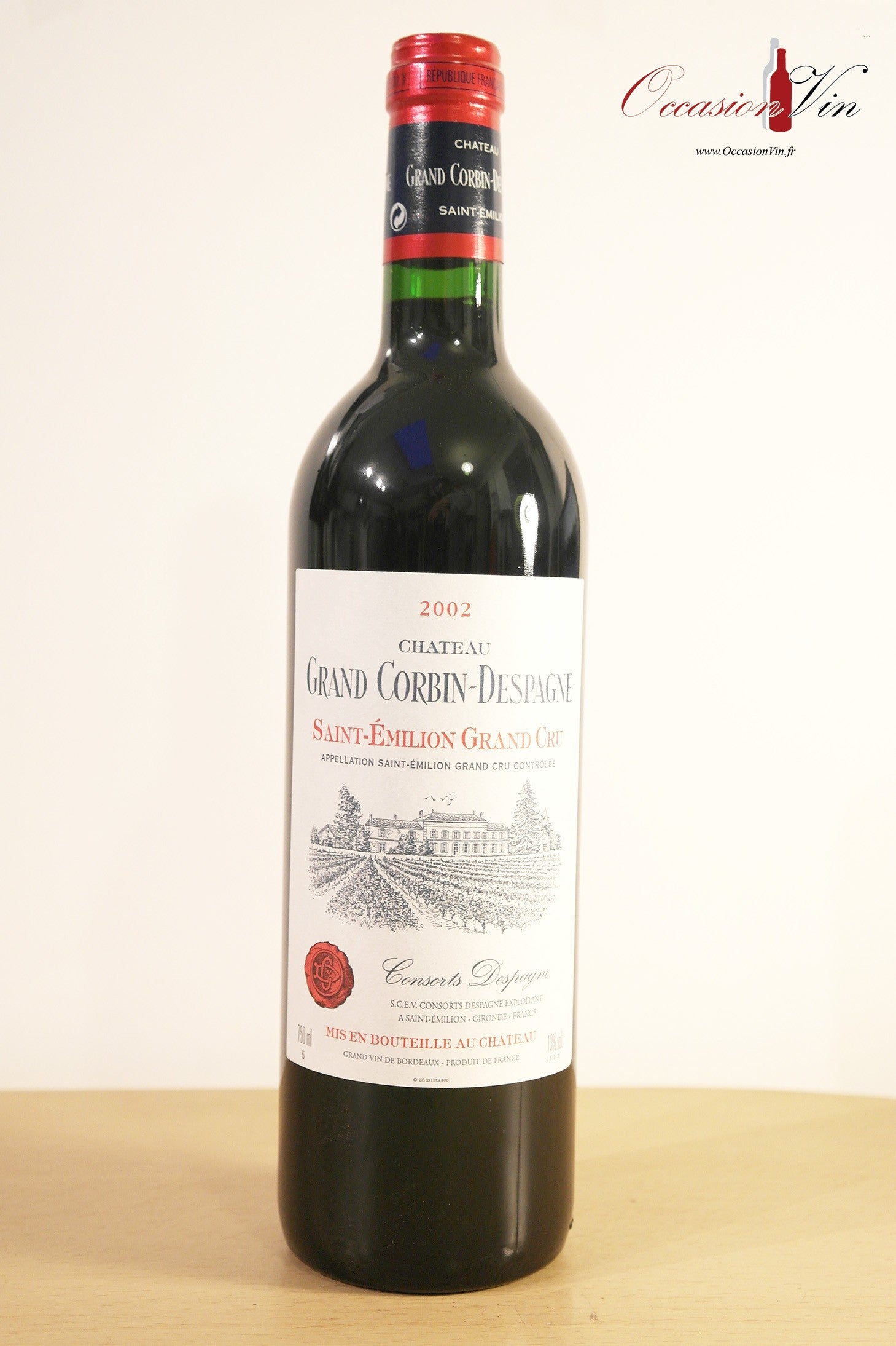 Château Grand Corbin Despagne Vin 2002