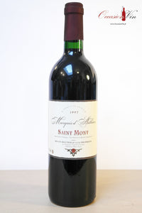 Saint Mont Rouge Marquis d'Authian Vin 1997