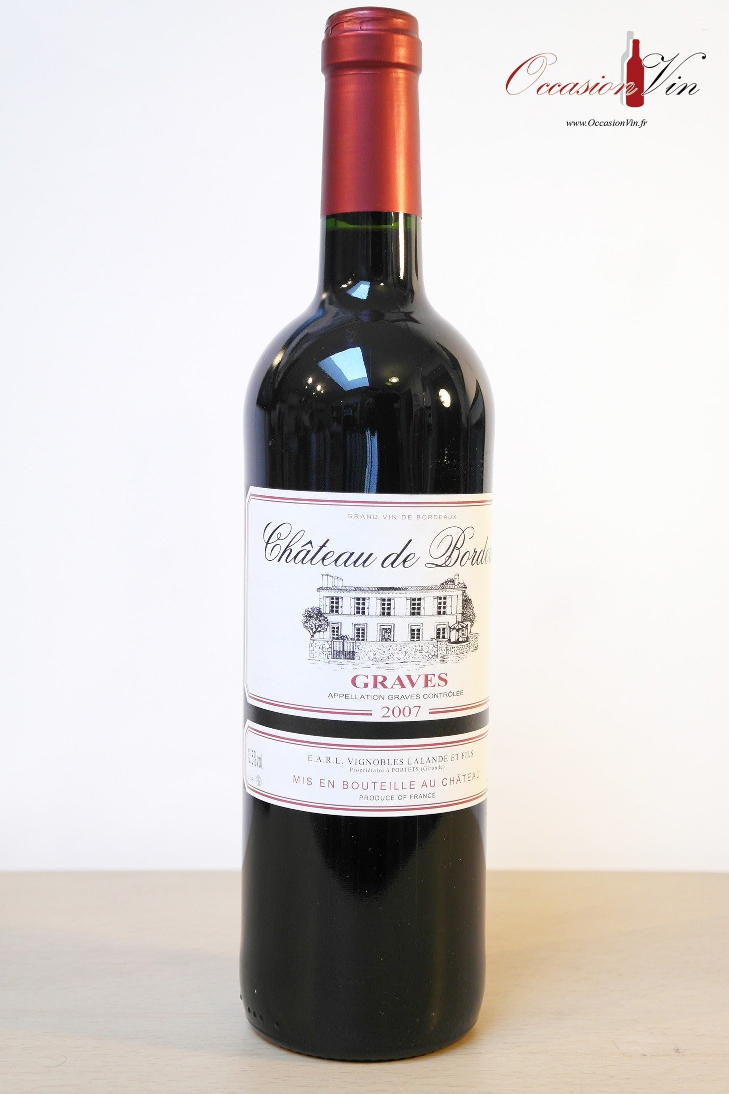 Château de Borderie Vin 2007