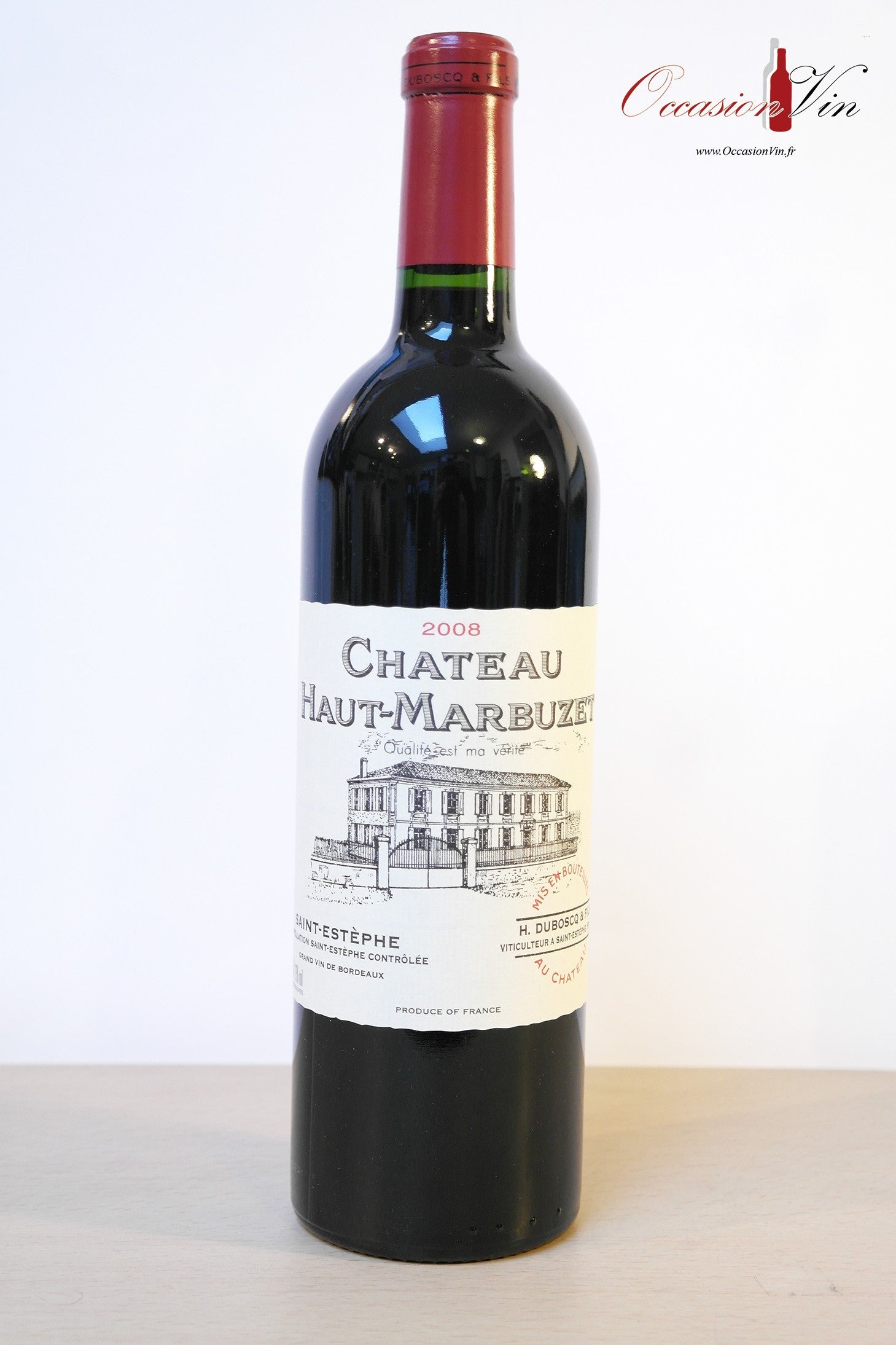Château Haut-Marbuzet Vin 2008