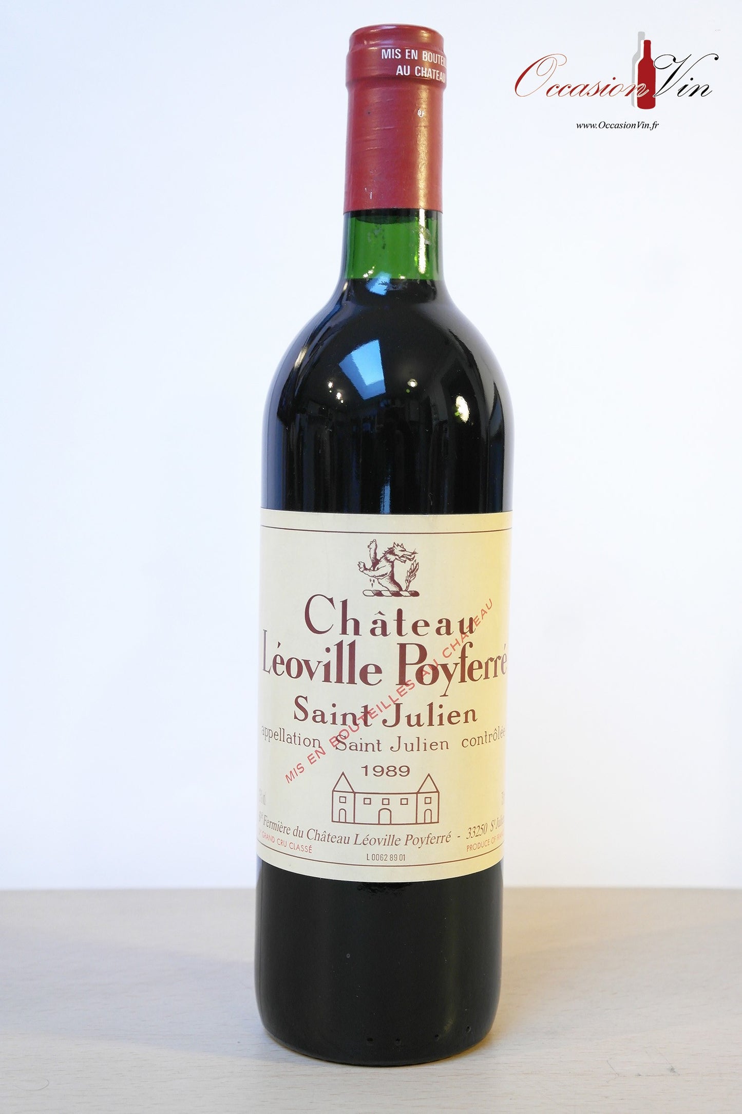 Léoville Poyferré Vin 1989