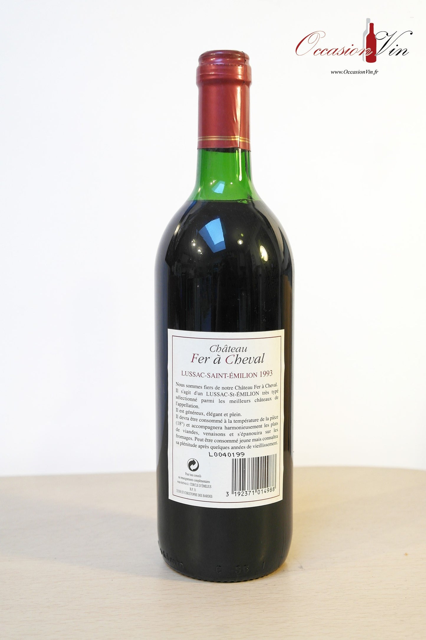 Château Fer à Cheval Vin 1993